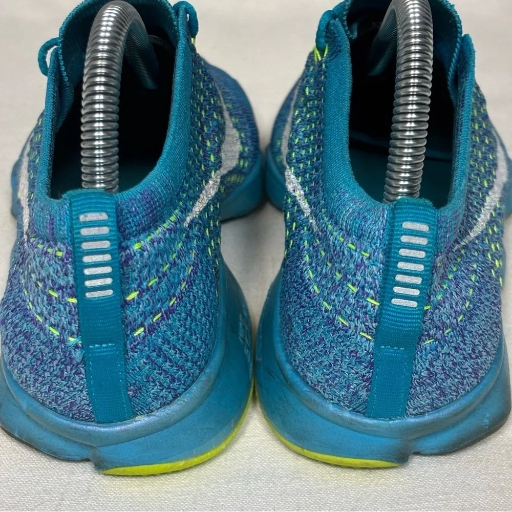 Nike Flyknit Zoom Agility Training Sneakers-Blue Volt-Women Size 9